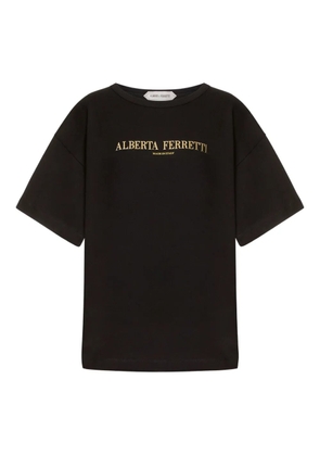 Alberta Ferretti cotton T-shirt - Black