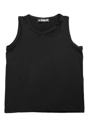 LGN LOUIS GABRIEL NOUCHI cut-out tank top - 001 BLACK