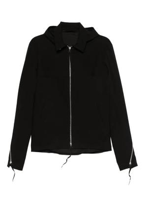 Ma+ hooded zip jacket - Black