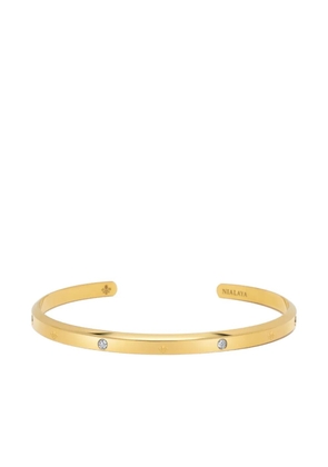 Nialaya Jewelry Fleur De Lis open cuff - Gold