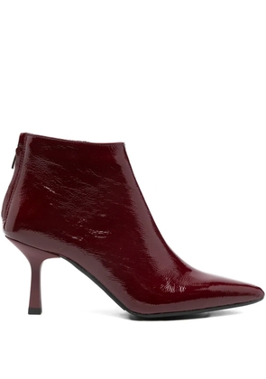 Gisel Moire 70mm Amina boots - Red