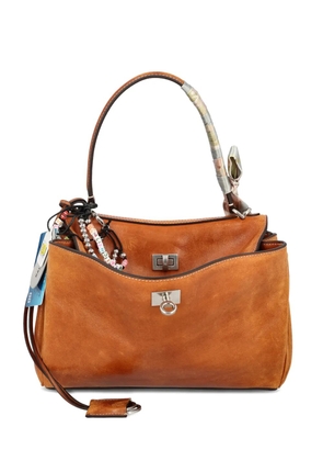 Balenciaga small Rodeo tote bag - Brown