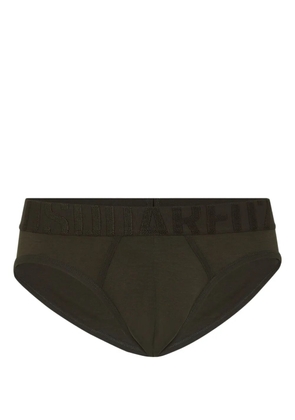 DSQUARED2 logo-waistband briefs - Black
