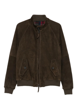 THE JACK LEATHERS zip-up leather jacket - Brown