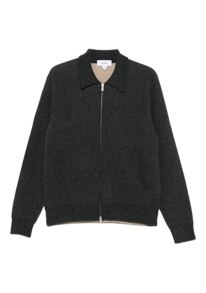 Lardini zip-fastening cardigan - Black