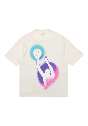 Jordan x J Balvin cotton T-shirt - White