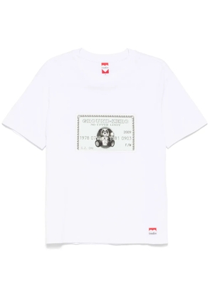 Ground Zero logo print T-shirt - White