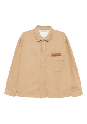 CROQUIS cotton shirt jacket - Neutrals