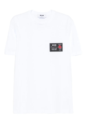 MSGM cotton T-shirt - White
