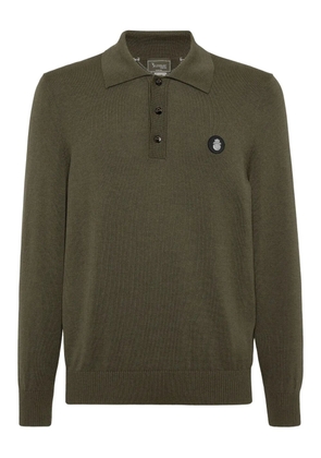 Billionaire long-sleeve polo shirt - Green