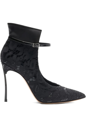Casadei 100mm Blade Liberty pumps - Black