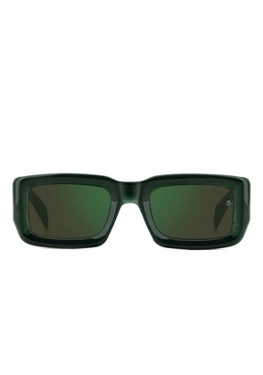 DAVID BECKHAM EYEWEAR rectangle-frame sunglasses - Green