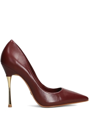 CARRANO 110mm pointed-toe stiletto pumps - Red