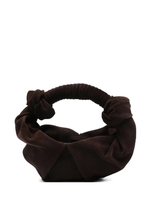 Simon Miller knotted suede bucket bag - Brown