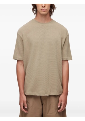 Osklen waffle-knit T-shirt - Green