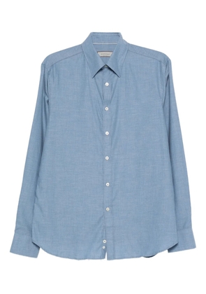 Canali cotton shirt - Blue