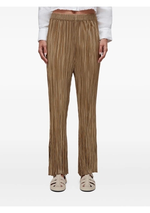 Osklen pleated trousers - Brown