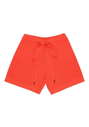 Bally knitted drawstring shorts - Orange