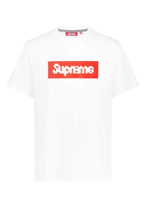 Mostly Heard Rarely Seen 8-Bit logo-print T-shirt - White