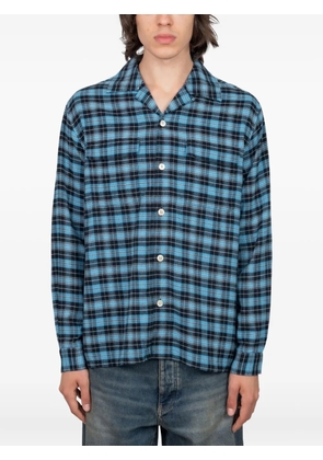 Sunflower plaid shirt - Blue
