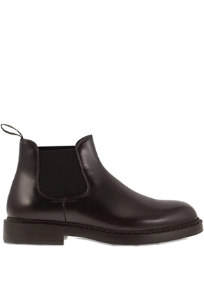 Doucal's leather Chelsea ankle boots - Brown