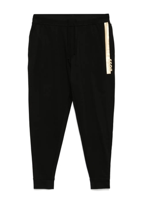 BOSS logo-print track pants - Black