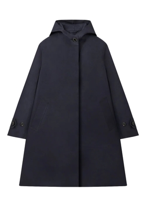 Mackintosh Watten hooded coat - Blue