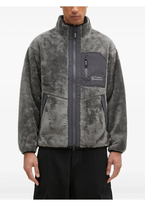 MANASTASH zip-up fleece jacket - Grey
