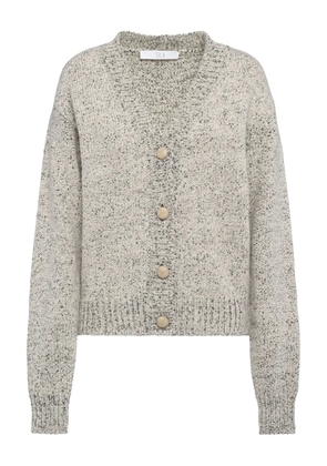 Tela speckled-knit cardigan - Grey