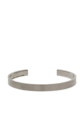 Le Gramme Le 21g brushed ribbon braclet - Silver