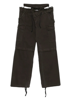 Ottolinger wide-leg cargo trousers - Brown