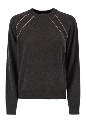 Peserico crew-neck sweater - Grey