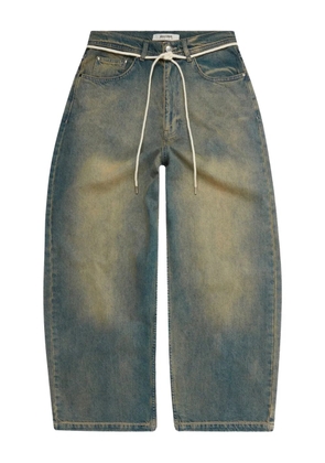 ABOUTBLANK washed-effect wide-leg jeans - Blue