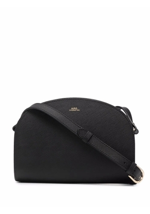 A.P.C. Demi Lune leather bag - Black