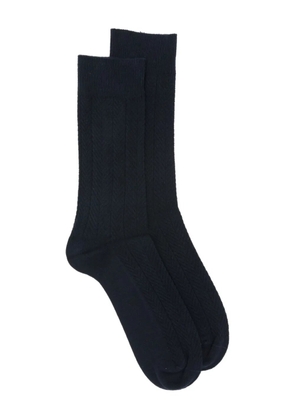 Marc O'Polo herringbone socks - Blue