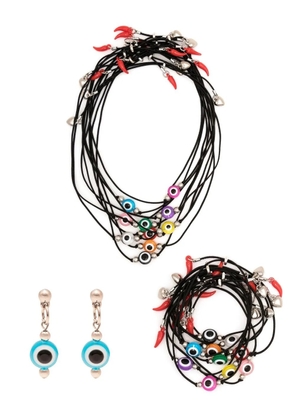 Amir Slama Bijoux lucky charm necklace - Black