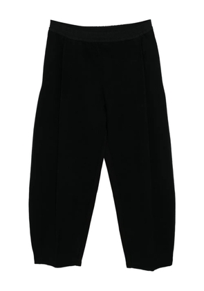 CROQUIS spliced scimitar trousers - Black