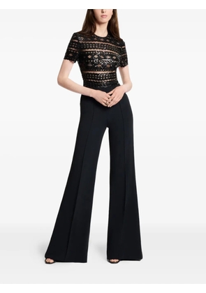 Elie Saab cady jumpsuit - Black