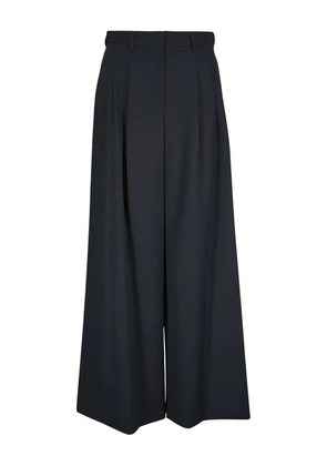 TWP Avery pleated palazzo pants - Black