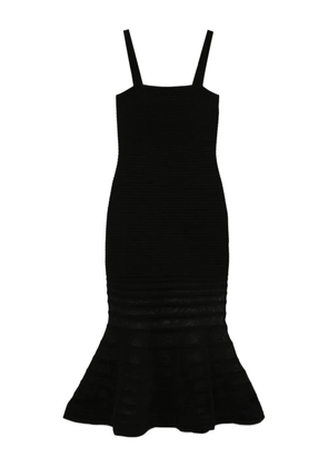 Simkhai Vallarie ribbed midi dress - Black