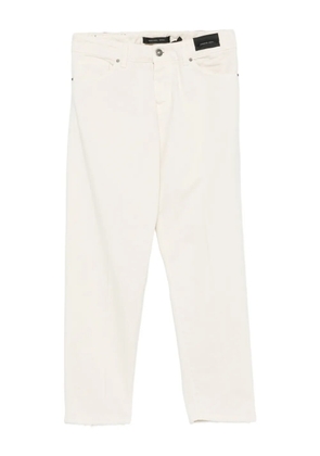 michael coal frayed-hem trousers - Neutrals