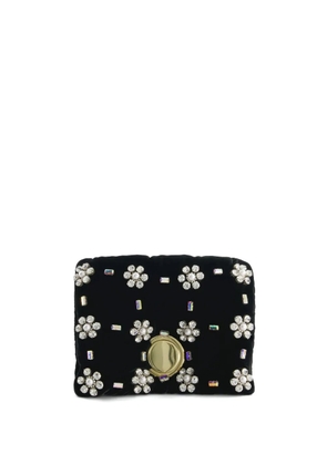 Giambattista Valli Airbag velvet clutch bag - Black