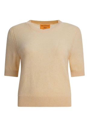 Guest In Residence cashmere T-shirt - Neutrals