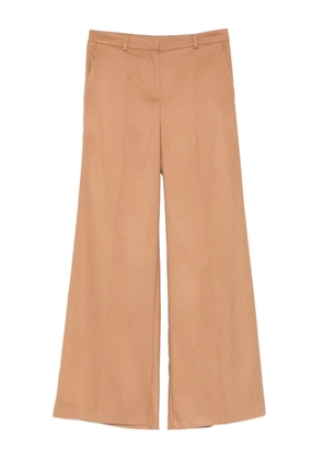 Rewind belt-loops pants - Brown