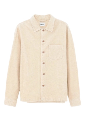 Bellerose Goney pocket-chest corduroy shirt - Neutrals