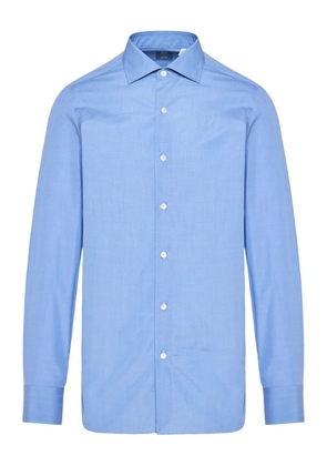 Finamore 1925 Napoli buttoned shirt - Blue