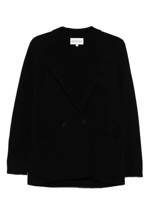 BOMPARD double-breasted welt-pocket blazer - Black