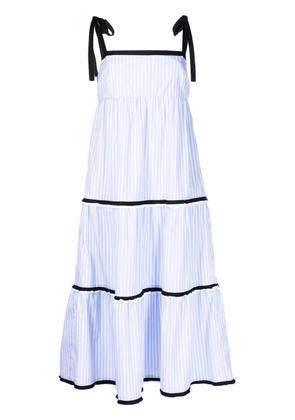 Macgraw Lulu tiered midi dress - Blue
