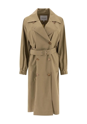 THE LOOM belted double-breasted trench coat - Neutrals