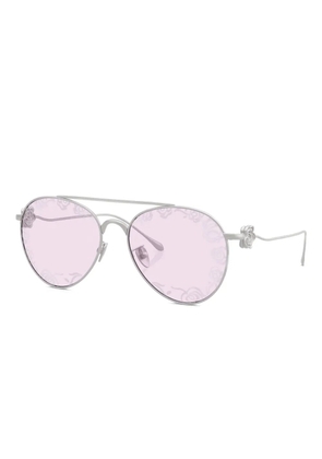 Giorgio Armani round-frame sunglasses - Silver